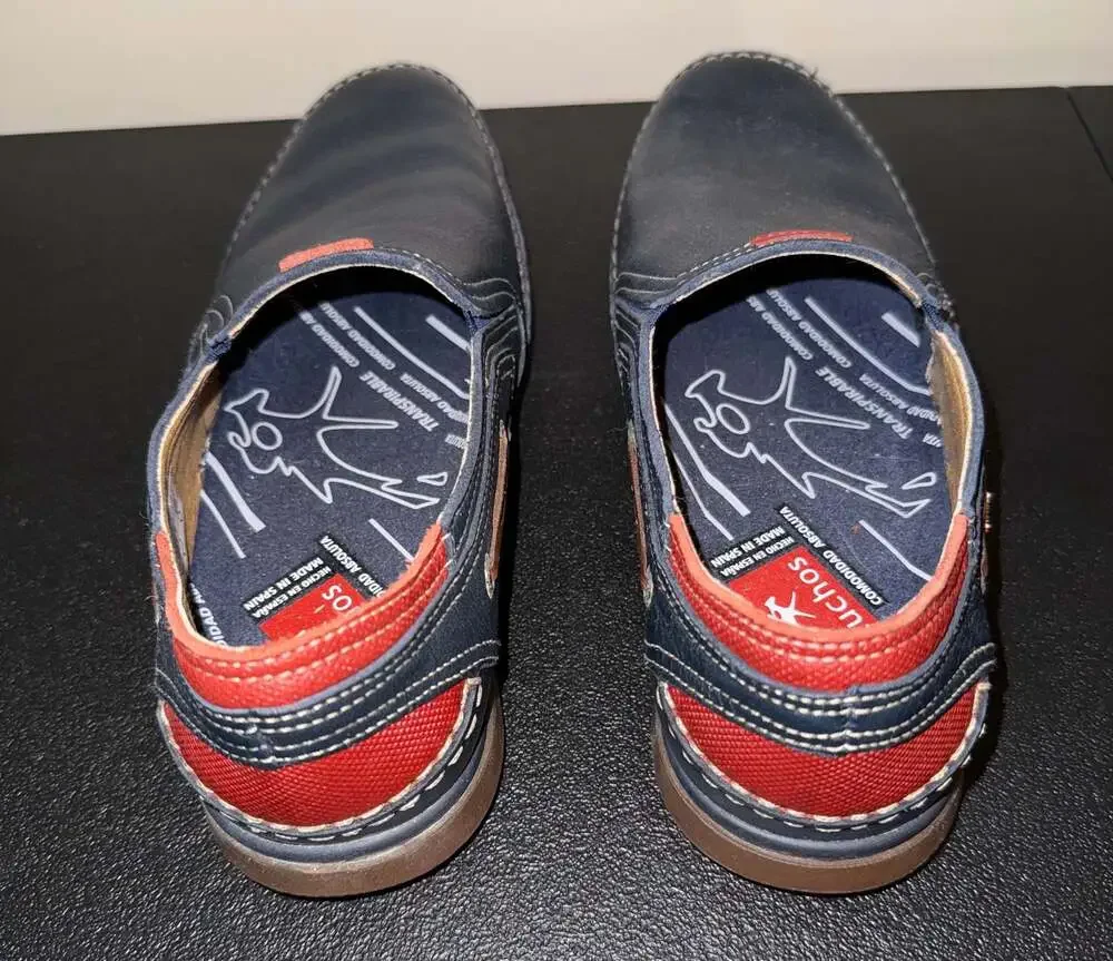 Fluchos‎ Nautical Collection Leather Slip-On Shoes Size 41